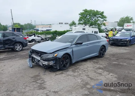 2021 Honda Accord Sport from USA, damaged, VIN 1HGCV1F32MA100205